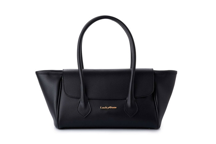 Lucky Bees Camille - Bolsa de Hombro Negra Lucky Bees Camille - Bolsa de Hombro Negra